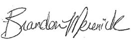 Brandon's Signature