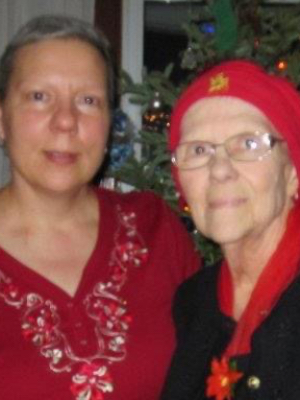 My mom, Connie McKee and my sister Karen Farrar spending their last Christmas together. My mom passed on the following Feb 1st and my sister passed three months later on May 8th. Any donations are greatly appreciated, thank you!